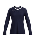 UA Powerhouse Girls' Volleyball Long Sleeve Jersey - Blue