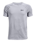 UA Velocity Jacquard Boys' Short Sleeve - Gray