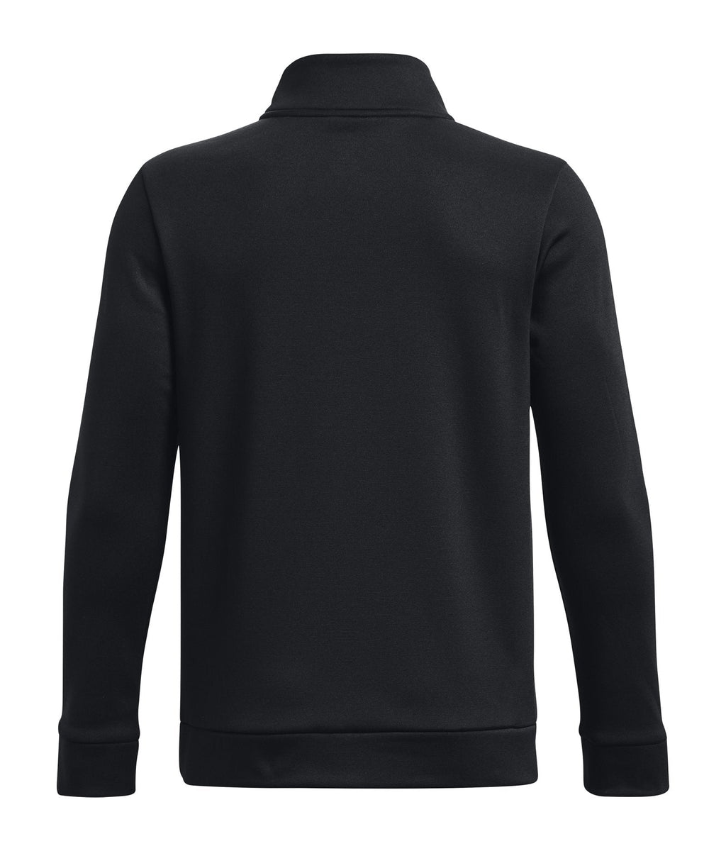 Armour Fleece® Boys' ¼ Zip - Black