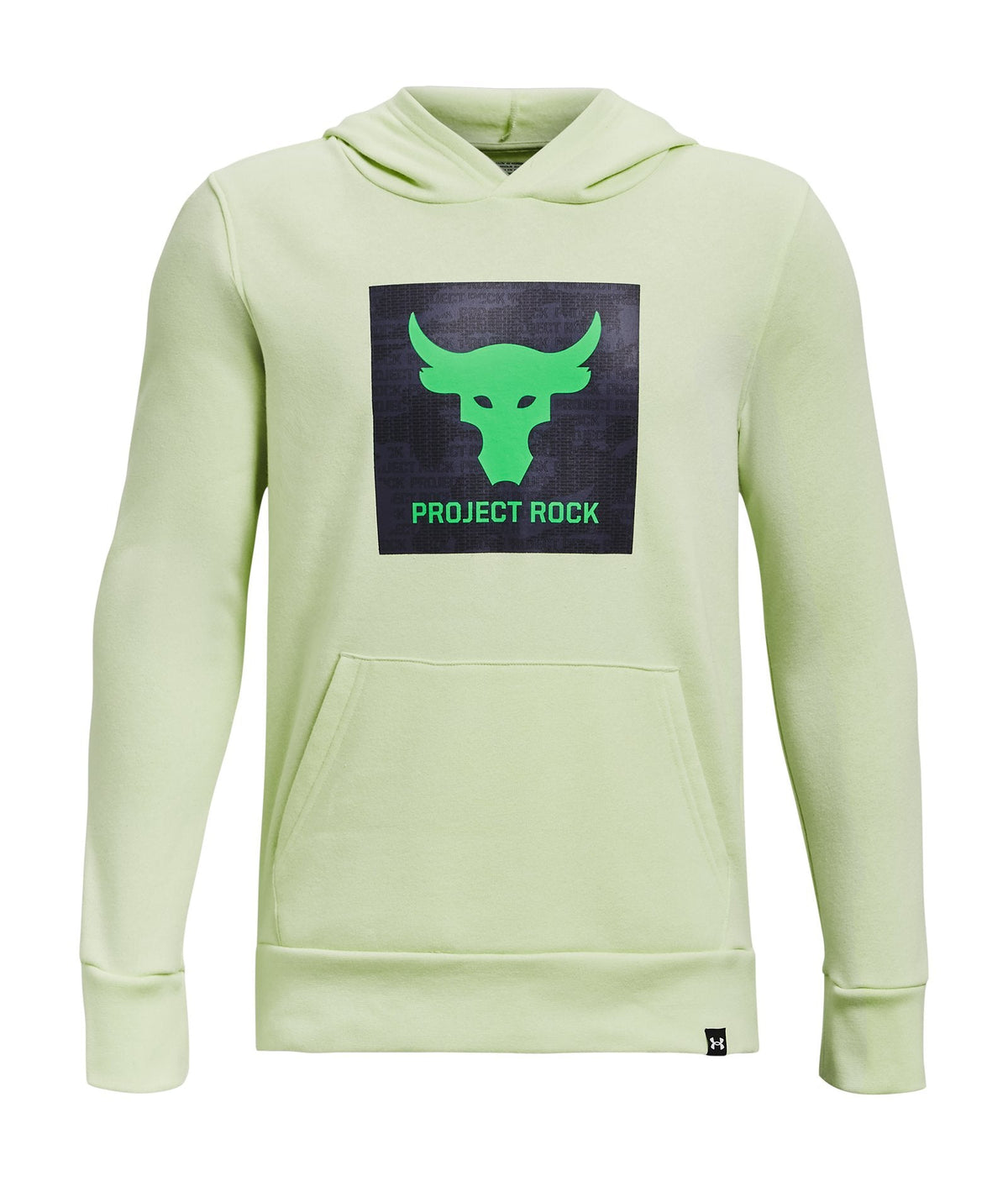 Project Rock Rival Fleece Theme Boys' Hoodie - Green
