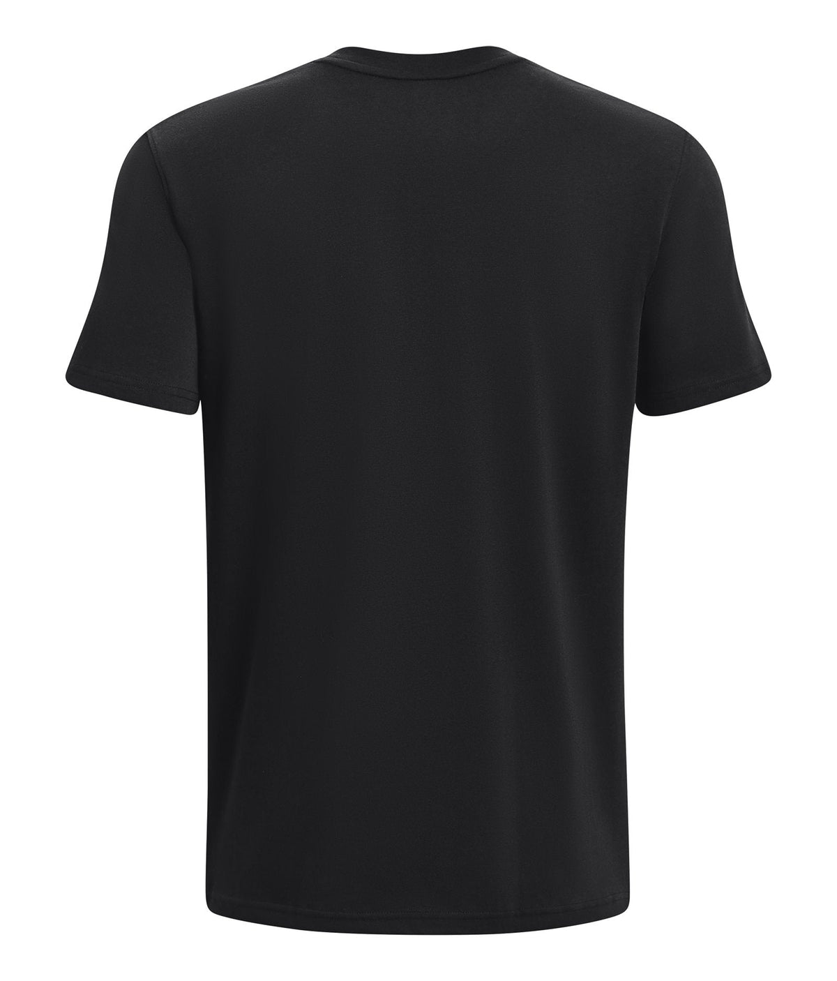 Men's UA Logo Embroidered Heavyweight Short Sleeve Men's Short Sleeve - Black