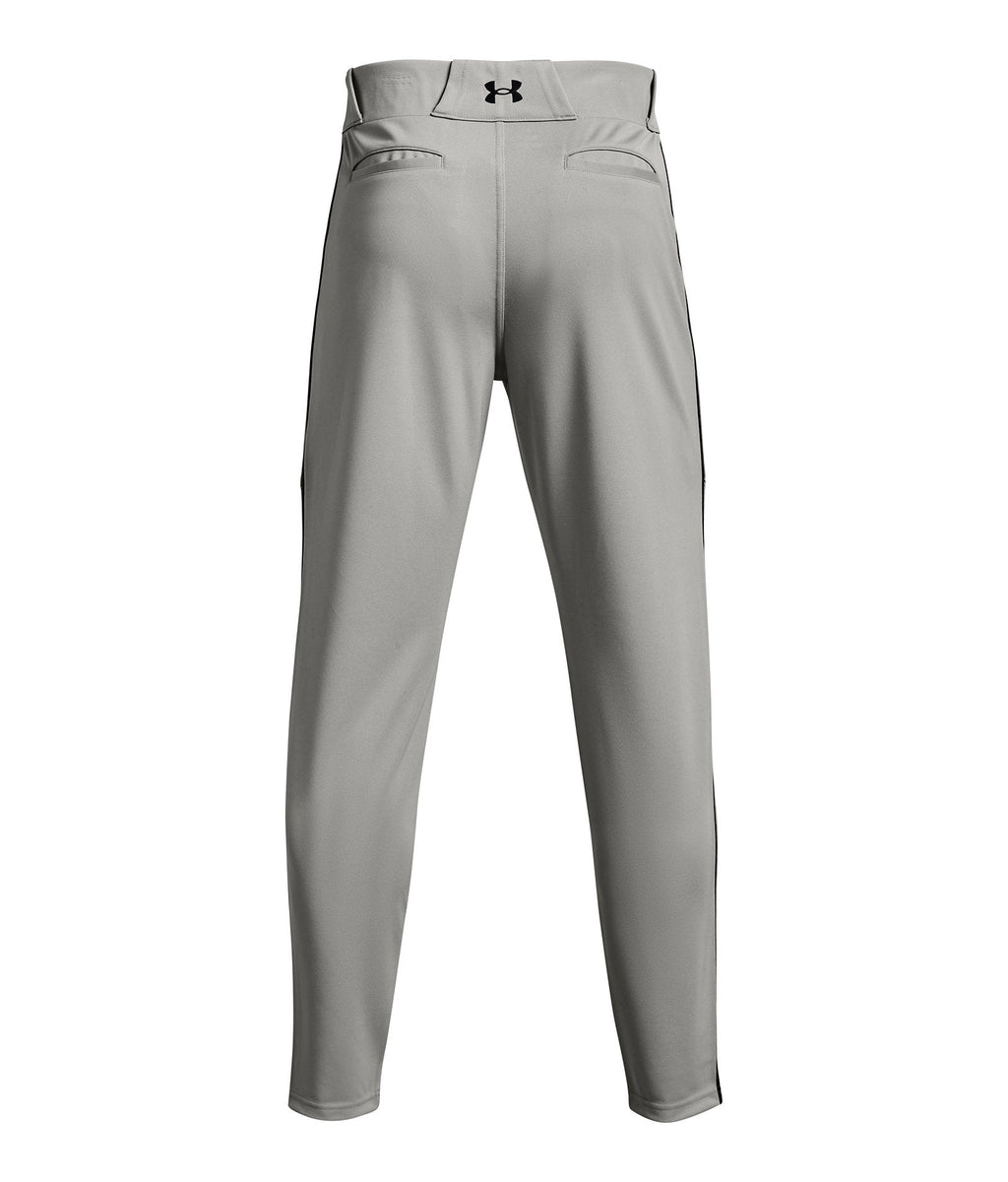 UA Utility Piped Men's Baseball Pants - Gray