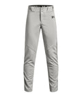 UA Utility Piped Boys' Baseball Pants - Gray