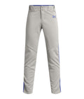 UA Utility Piped Boys' Baseball Pants - Gray