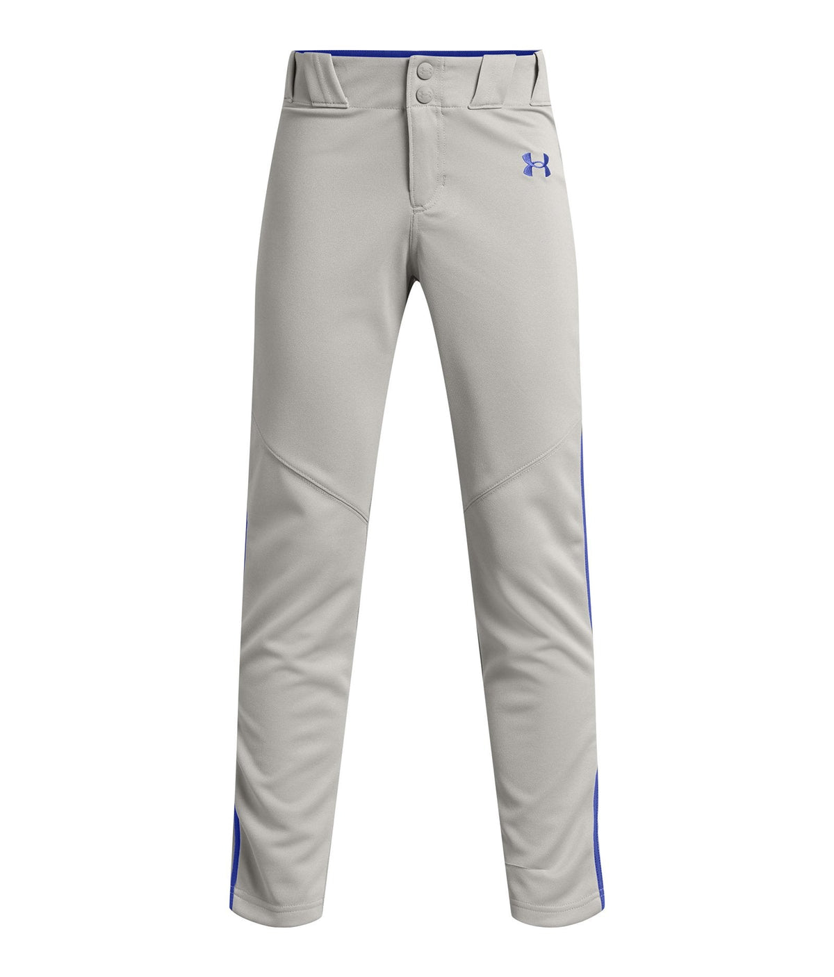 UA Utility Piped Boys' Baseball Pants - Gray