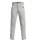 UA Utility Piped Boys' Baseball Pants - Gray