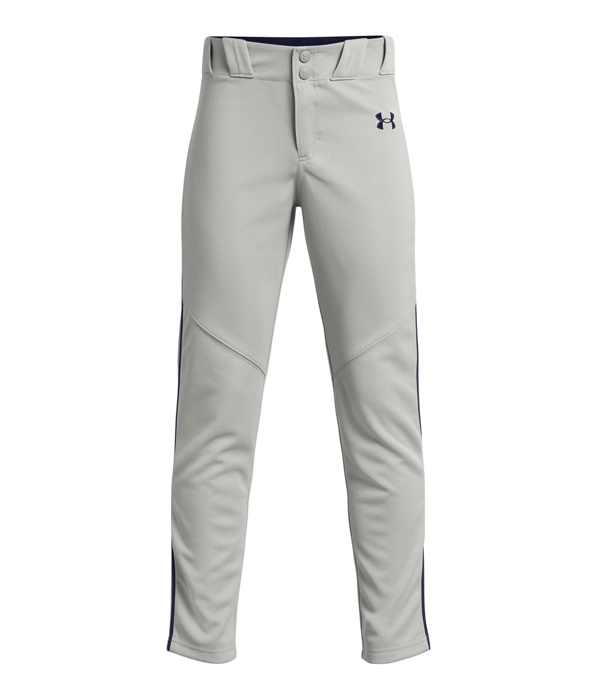 UA Utility Piped Boys' Baseball Pants - Gray