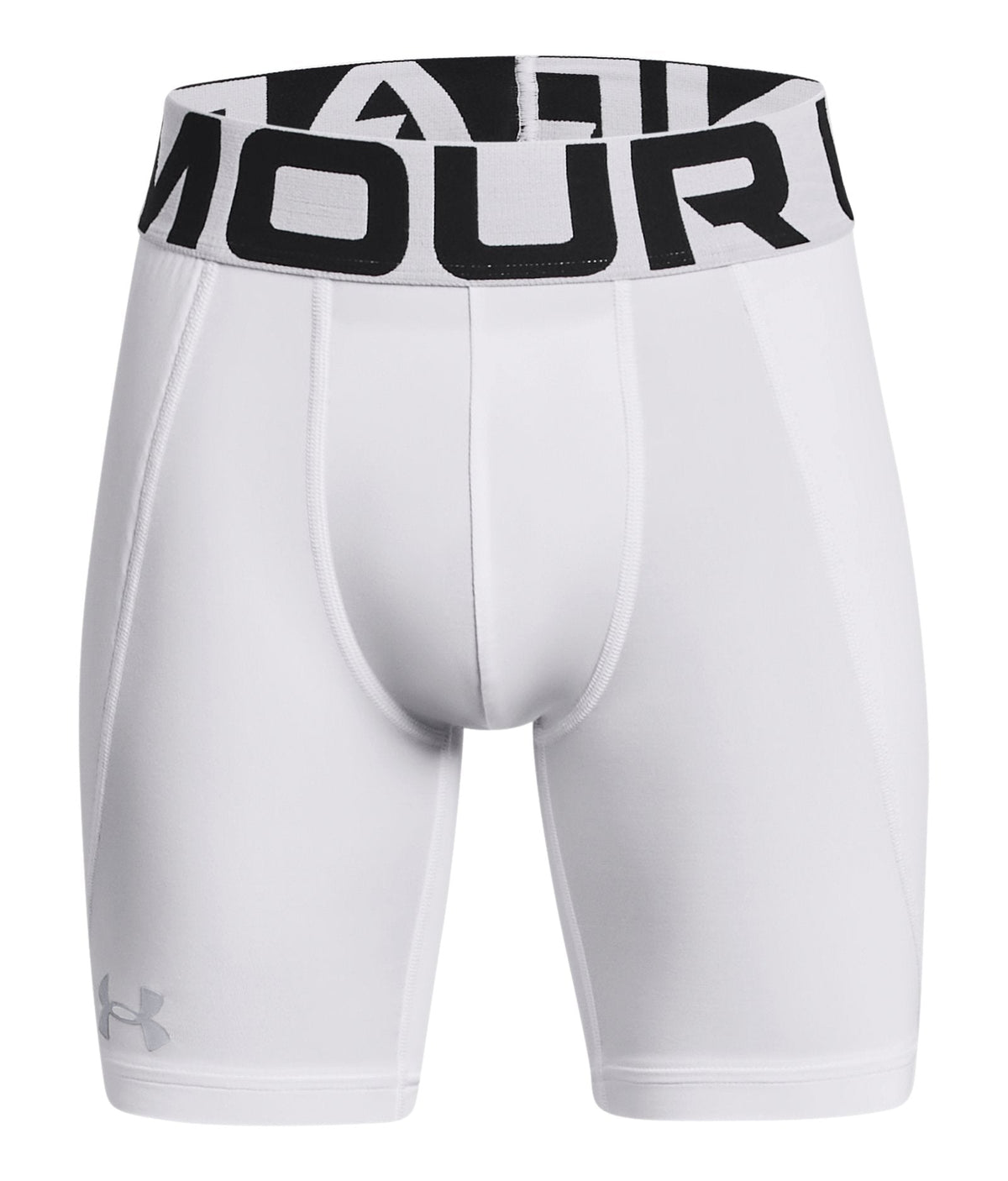 UA Utility Boys' Slider Shorts - White