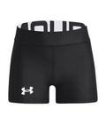 UA Utility Girls' Slider Shorts - Black