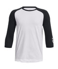 UA Classic Boys' ¾ Baseball Raglan - Black