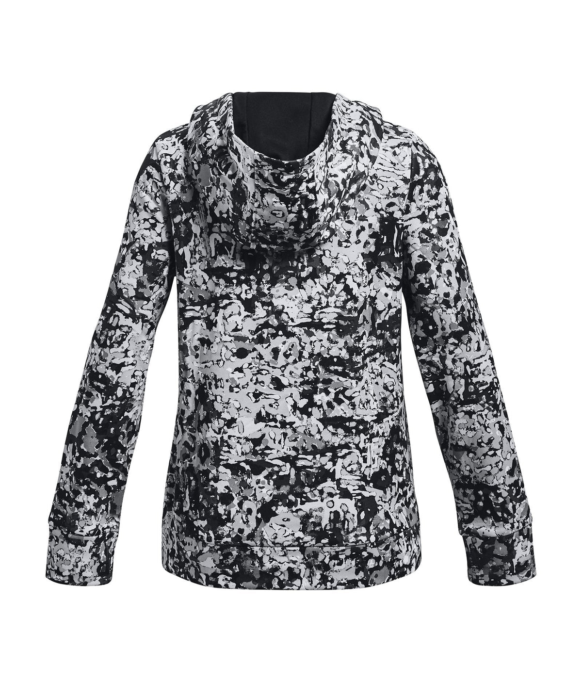 Girls' Armour Fleece® Printed Hoodie null - Black
