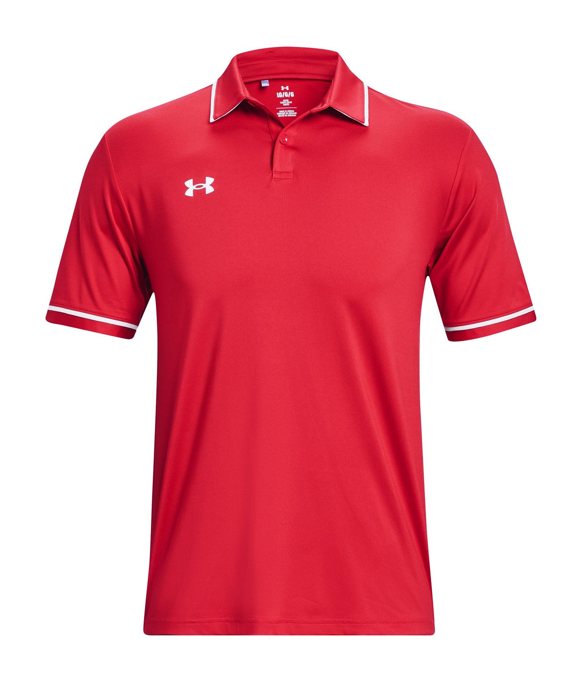 UA Team Tipped Men's Polo - Black