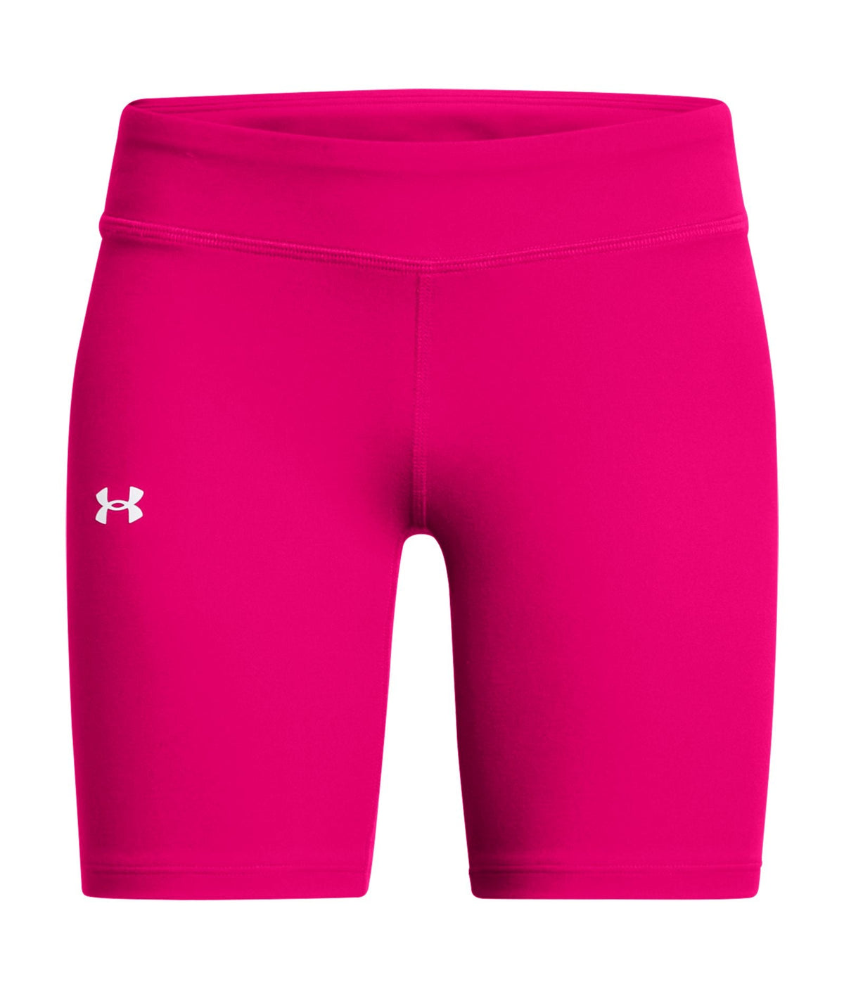 UA Motion Girls' Bike Shorts - Pink