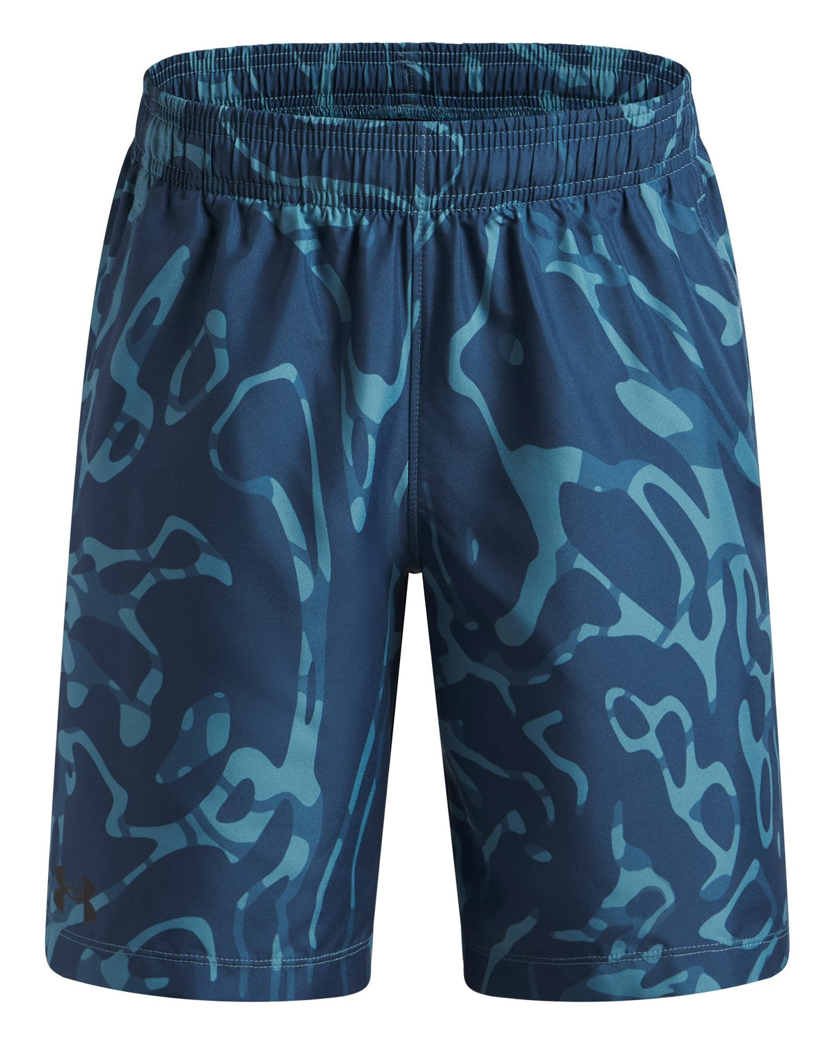 UA Tech™ Woven Printed Boys' Shorts - Blue
