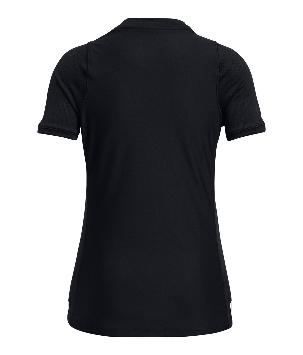 UA Powerhouse Girls' Volleyball Short Sleeve Jersey - Black