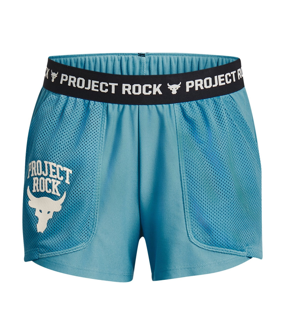 Project Rock Play Up Girls' Shorts - Blue