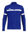 UA Knit Warm Up Team Boys' Full-Zip - Blue