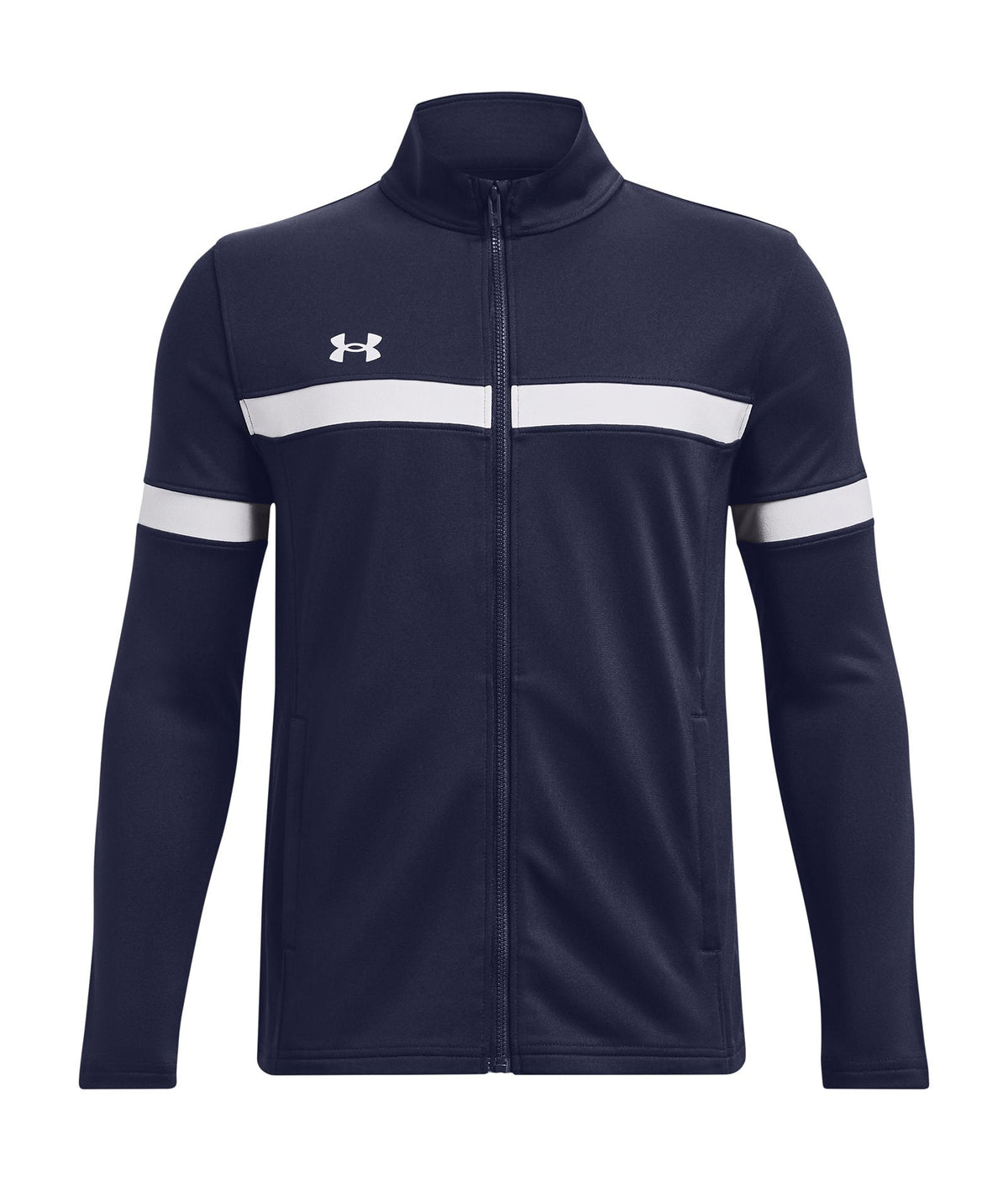 UA Knit Warm Up Team Boys' Full-Zip - Blue