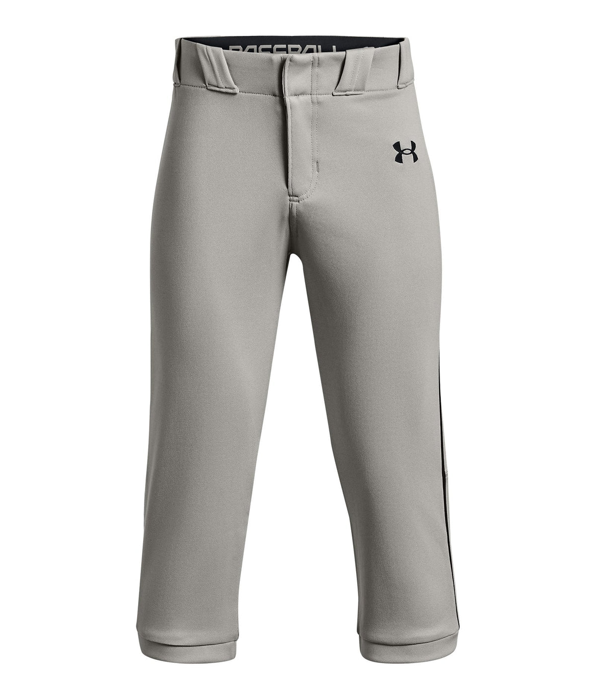 UA Utility Pro Piped Boys' Knicker Baseball Pants - Gray