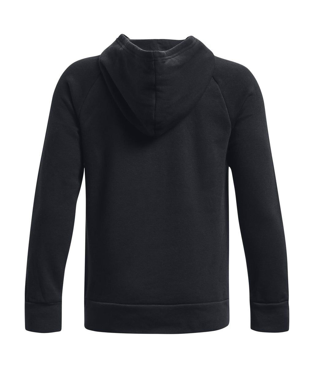 UA Rival Fleece Big Logo Boys' Hoodie - Black