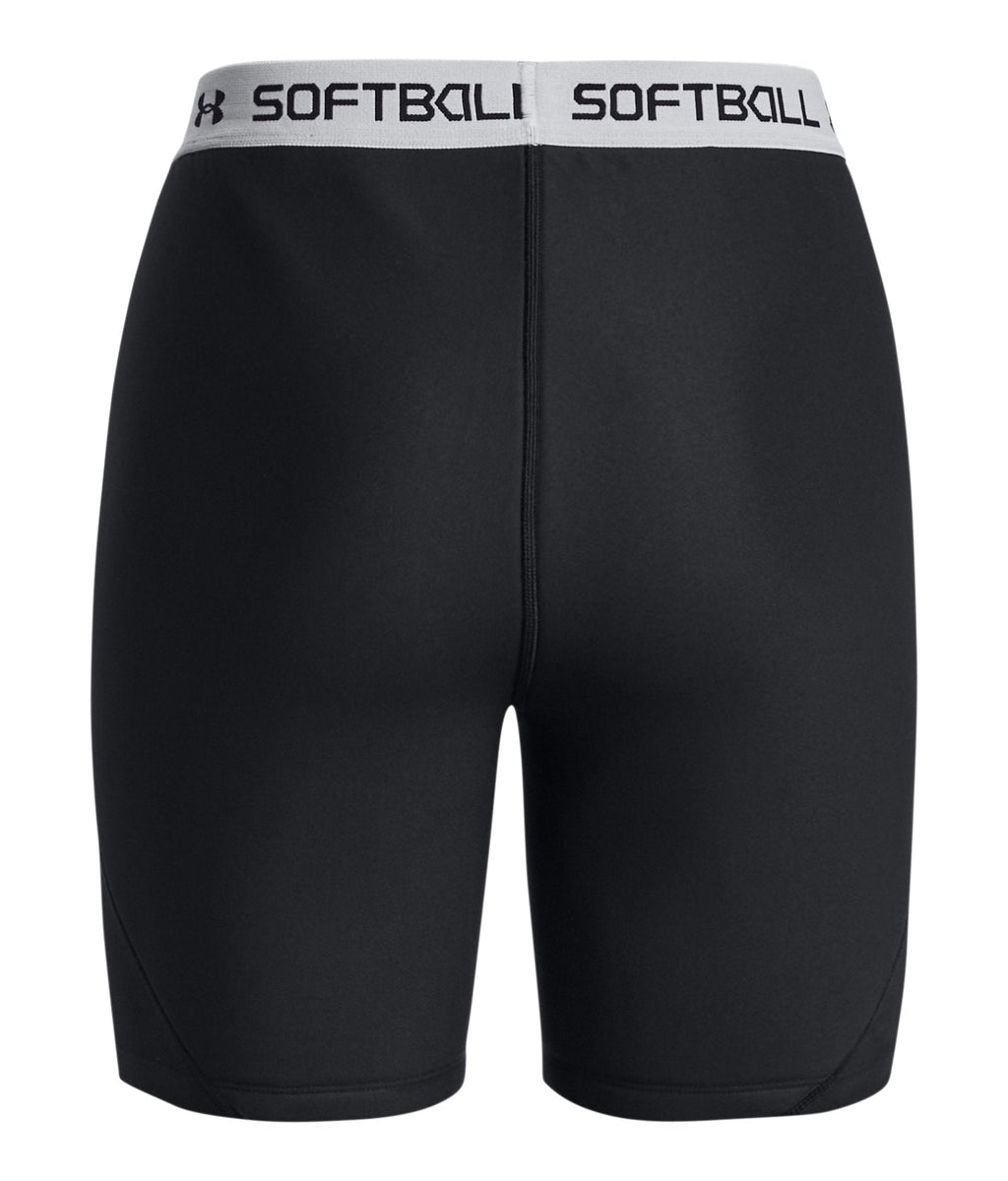 UA Utility Pro Women's Slider Shorts - Black