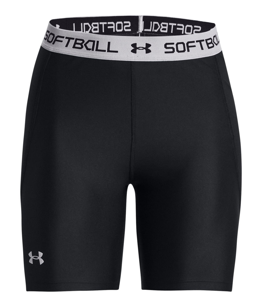 UA Utility Pro Women's Slider Shorts - Black