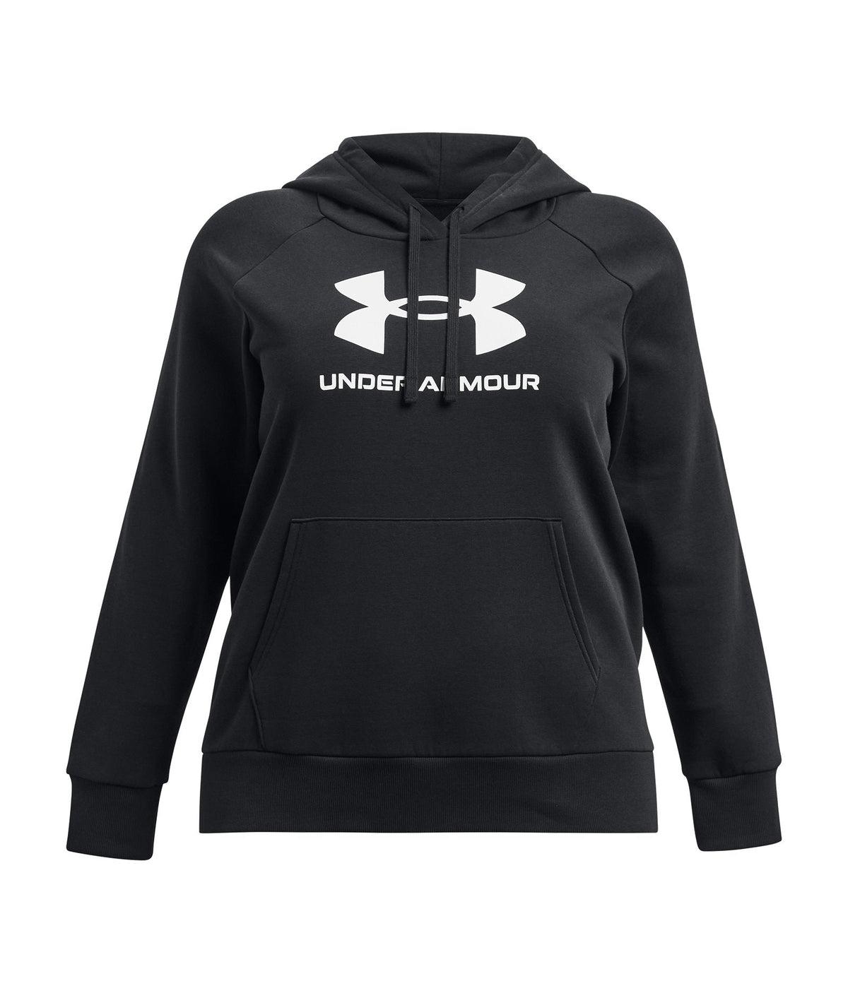 UA Rival Fleece Women's Logo Hoodie - Black