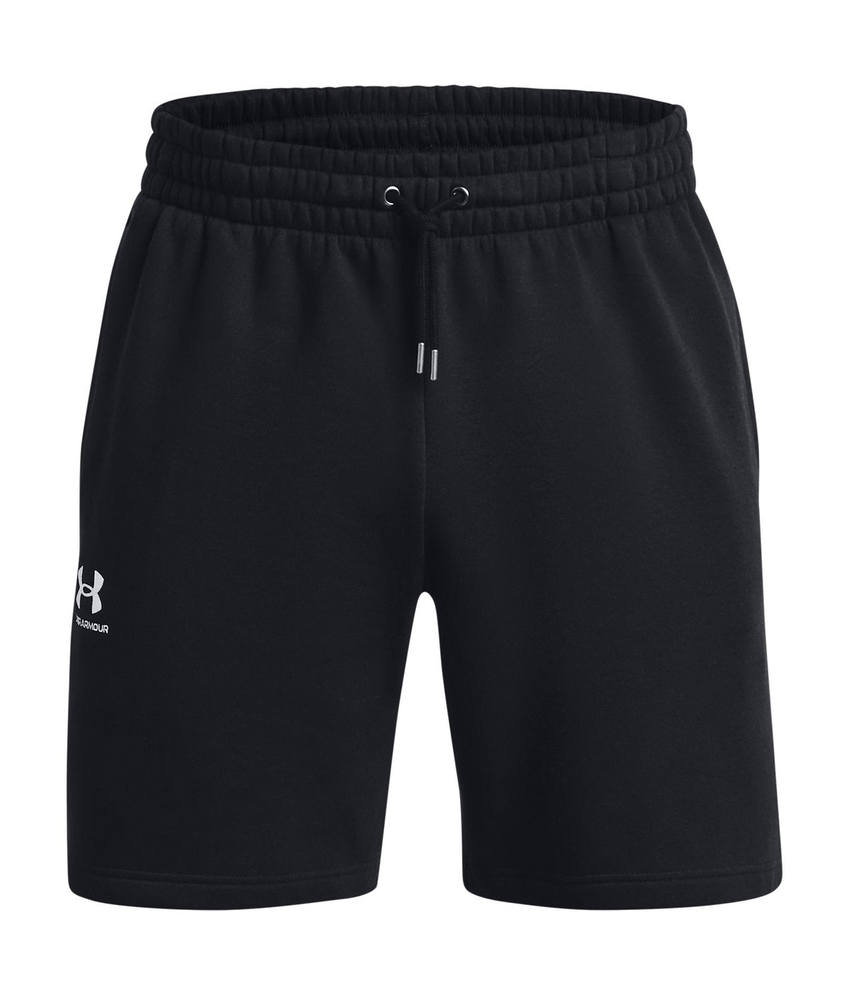 UA Icon Fleece Men's 7.75" Shorts - Black