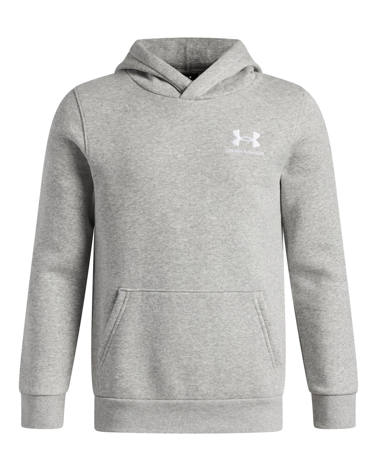 UA Icon Fleece Boys' Hoodie - Gray