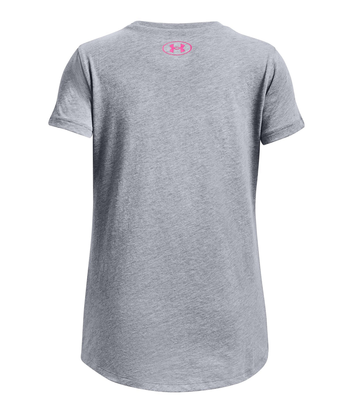 UA Plate Fill Girls' Short Sleeve - Blue