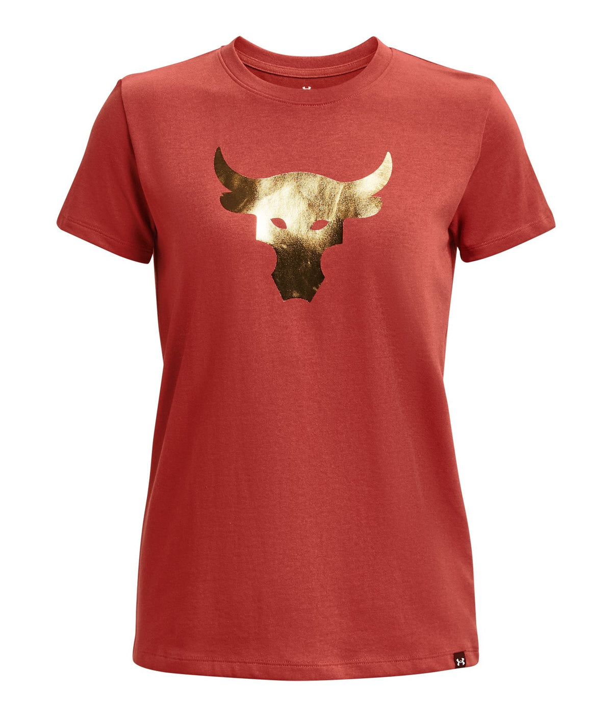 Project Rock Arena Heavyweight Women's Short Sleeve - Red