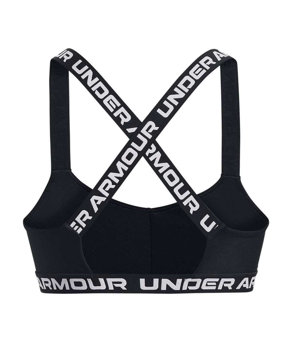 UA Crossback Strappy Low Women's Sports Bra - Black