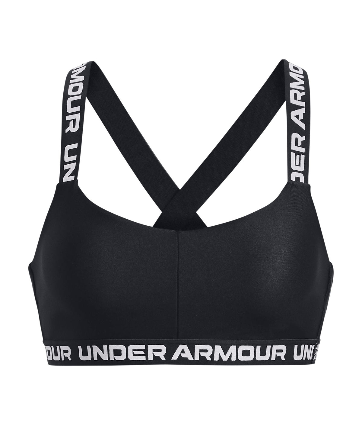 UA Crossback Strappy Low Women's Sports Bra - Black