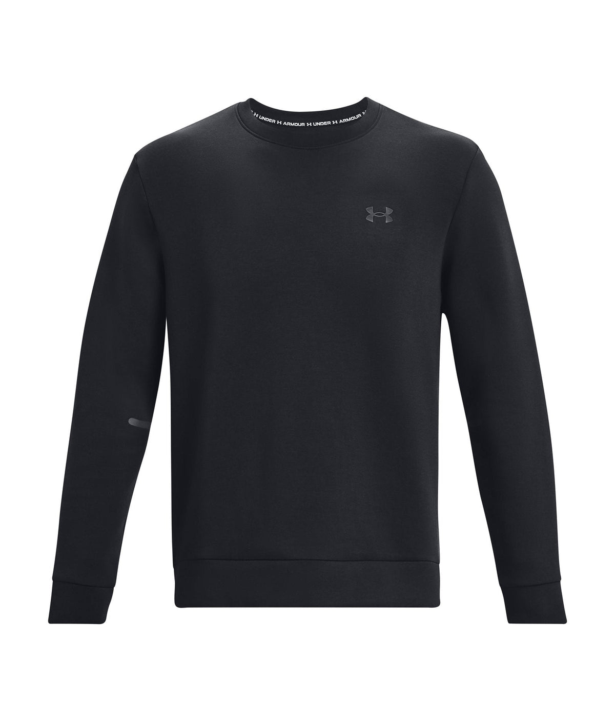 UA Unstoppable Fleece Men's Crew - Black