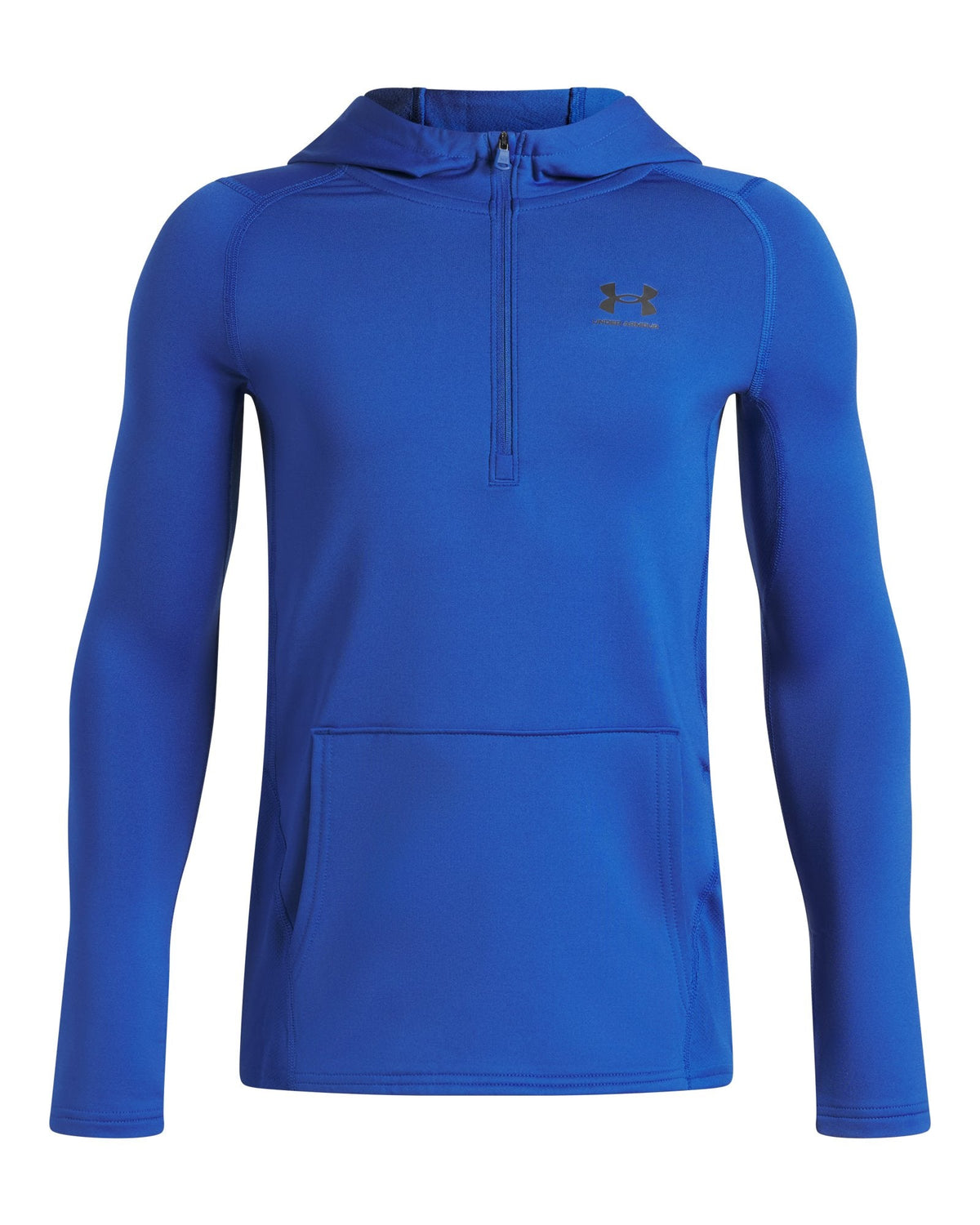 ColdGear® Boys' ½ Zip Hoodie - Blue