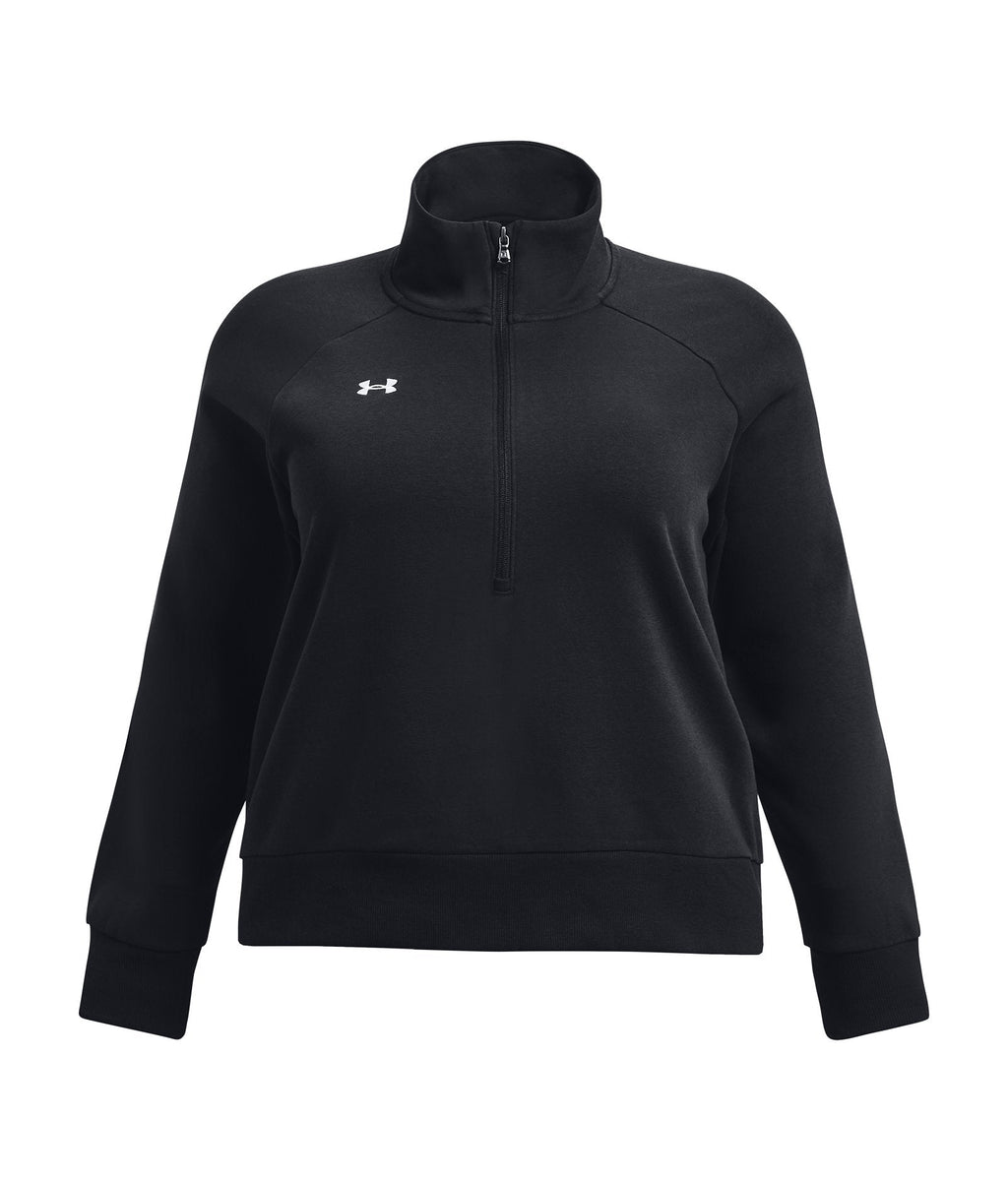 UA Rival Fleece Women's ½ Zip - Black