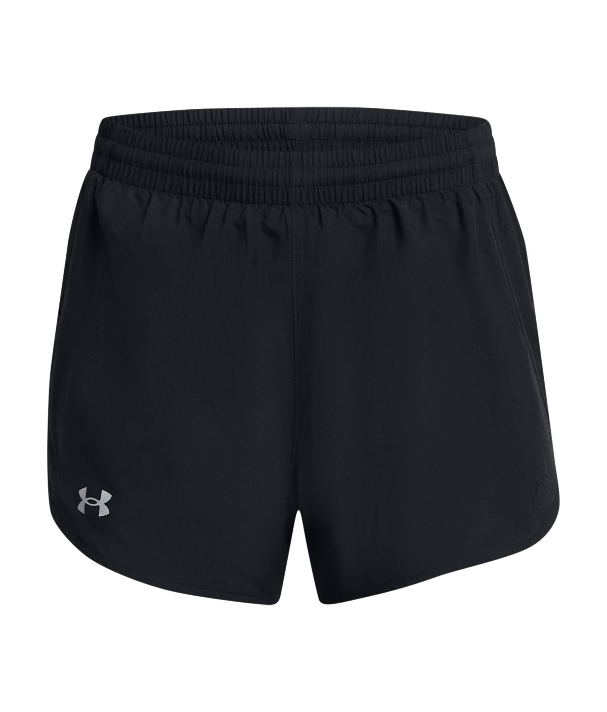 UA Fly-By Women's 2-in-1 Shorts - Black