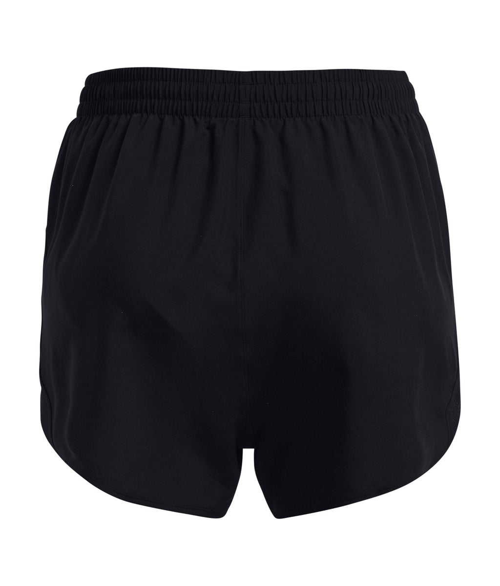 UA Fly-By Women's 3" Shorts - Black
