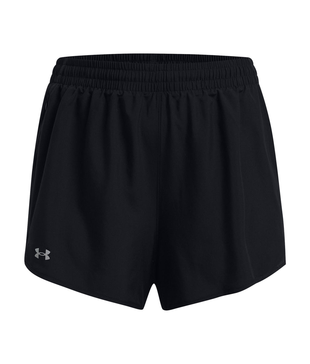 UA Fly-By Women's 3" Shorts - Black