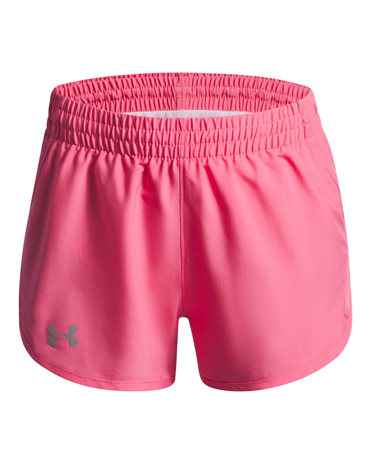 UA Fly-By Girls' 3" Shorts - Pink