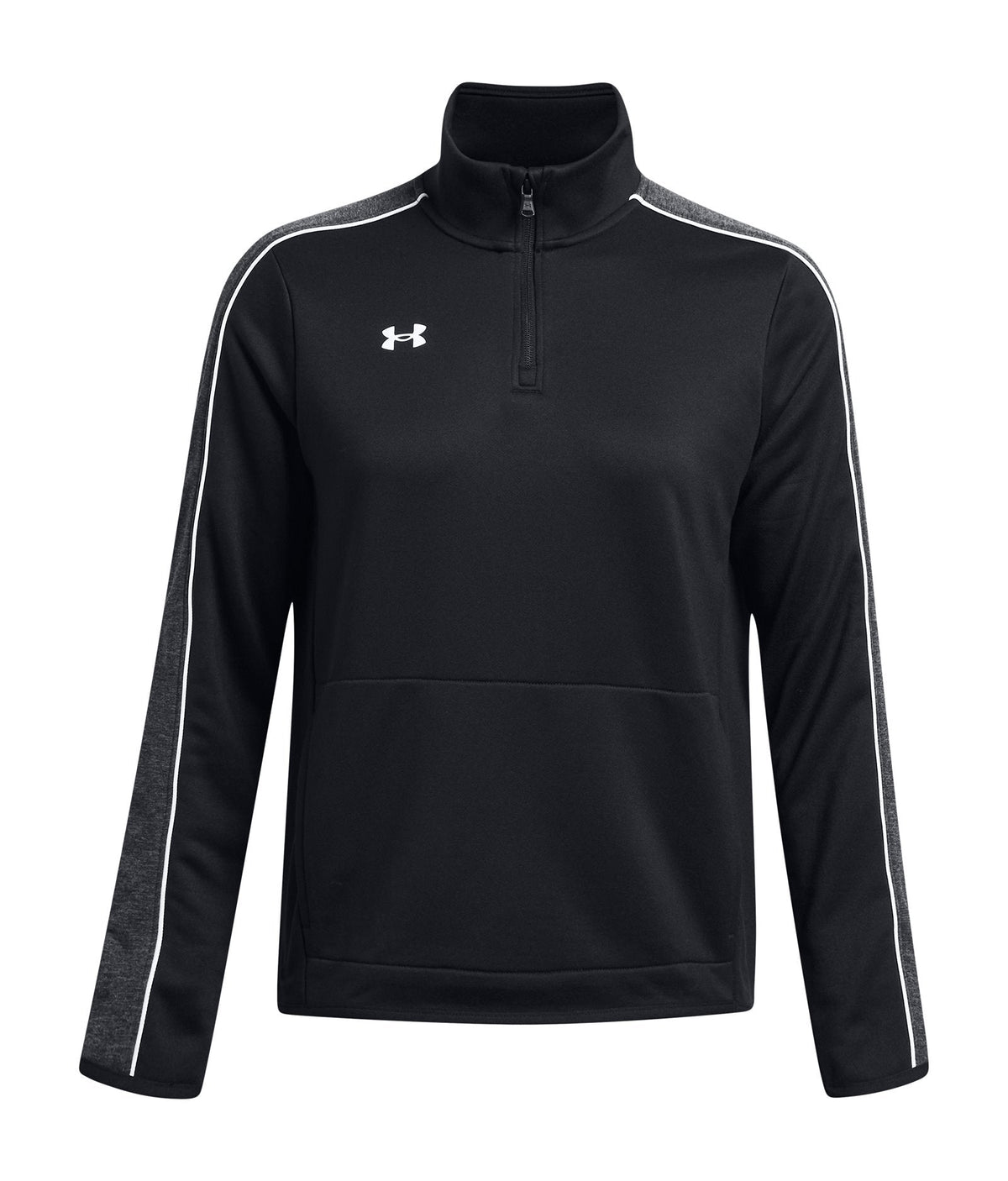 UA Command Women's Warm Up ¼ Zip - Black