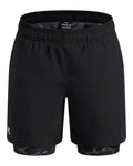 UA Tech™ Woven Boys' 2-in-1 Shorts - Black