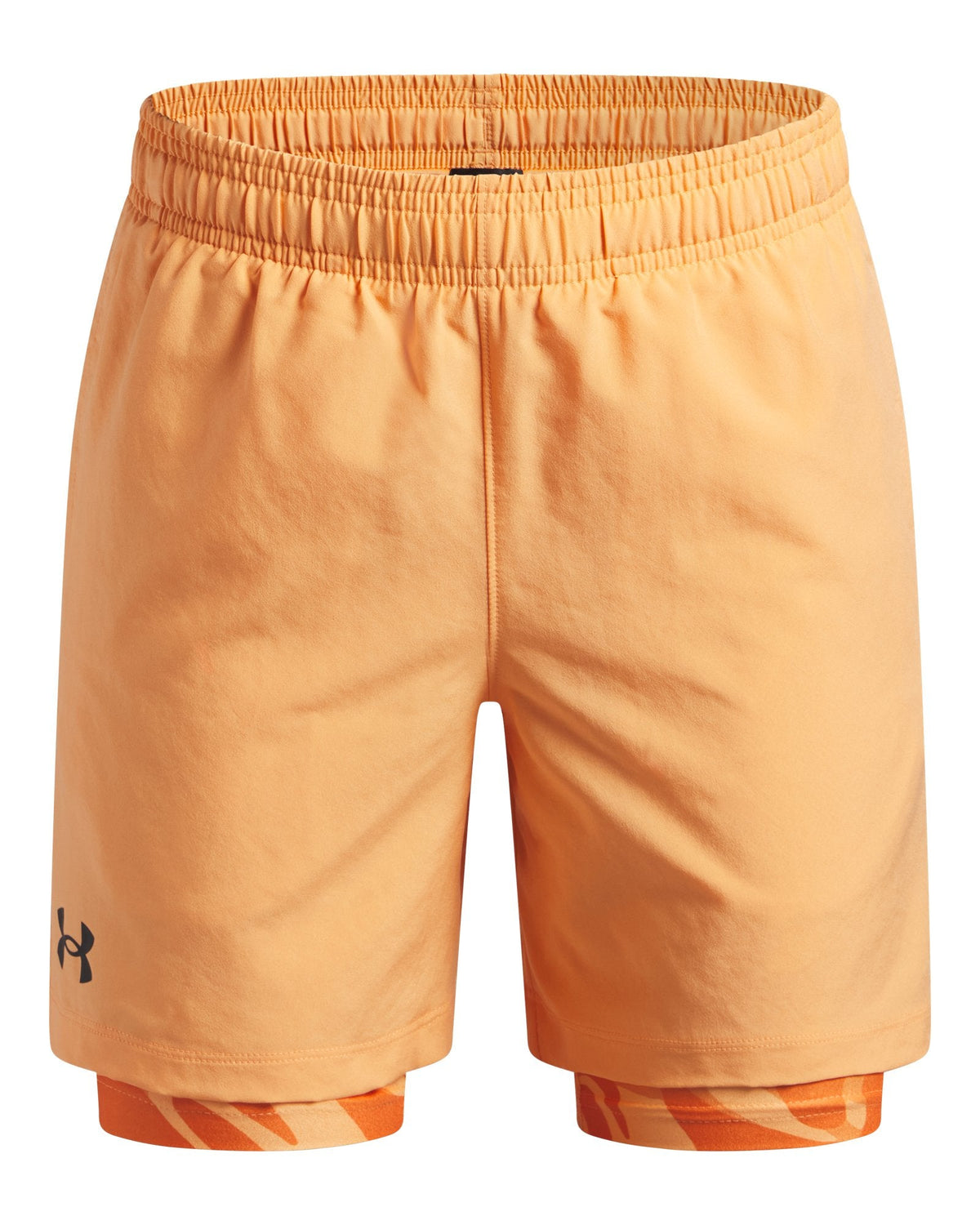 UA Tech™ Woven Boys' 2-in-1 Shorts - Orange