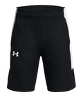 UA Zone Boys' 7" Shorts - Black