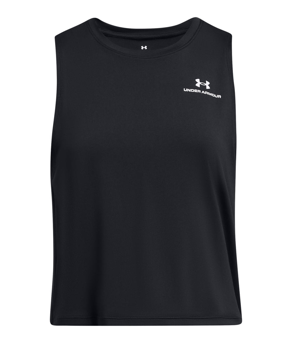 UA Vanish Energy Women's Crop Tank - Black