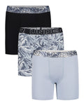 UA Performance Tech™ Printed Boys' 4" Boxerjock® - Gray