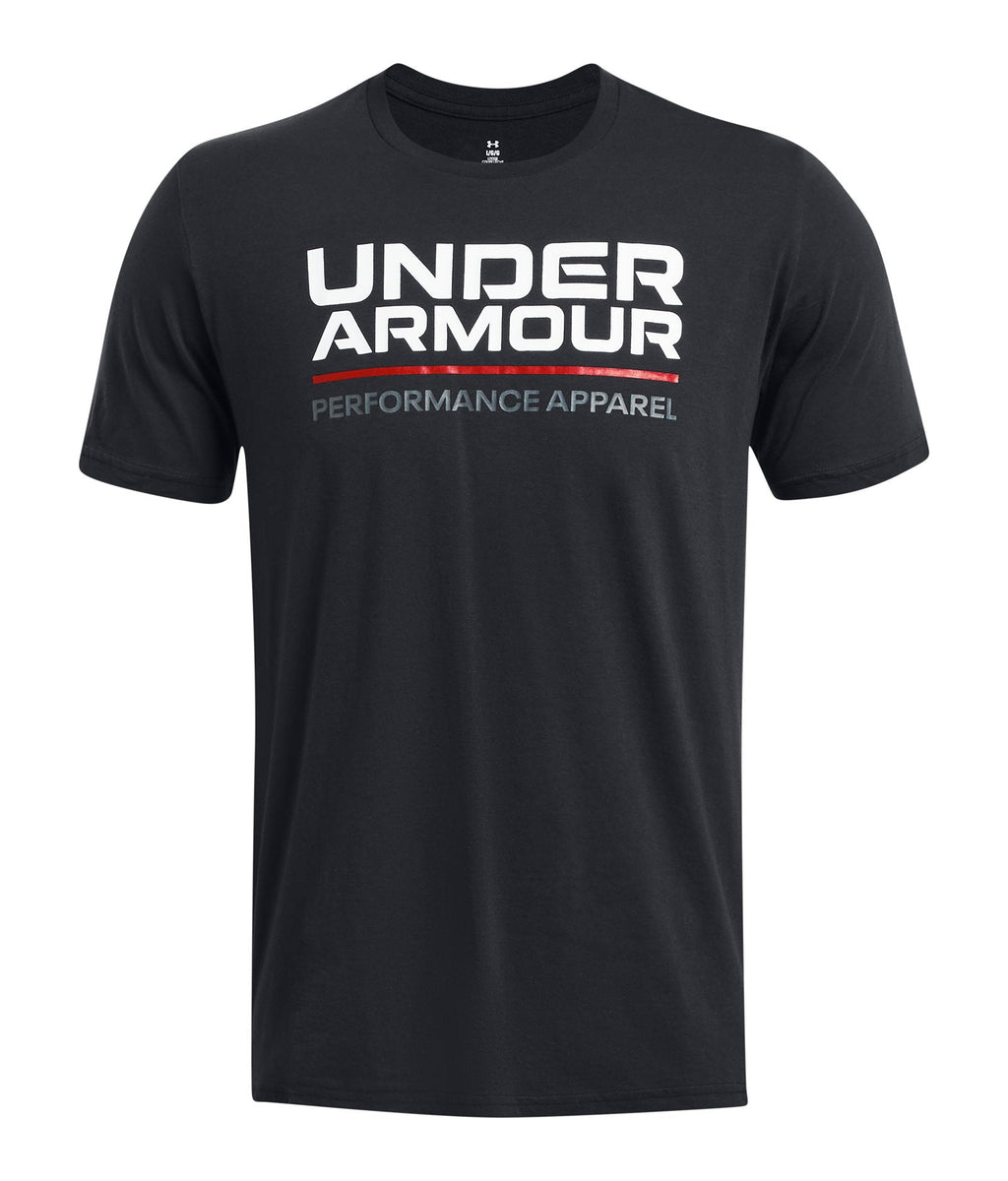 UA Wordmark Men's Short Sleeve - Black