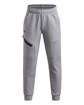 UA Unstoppable Fleece Boys' Joggers - Gray