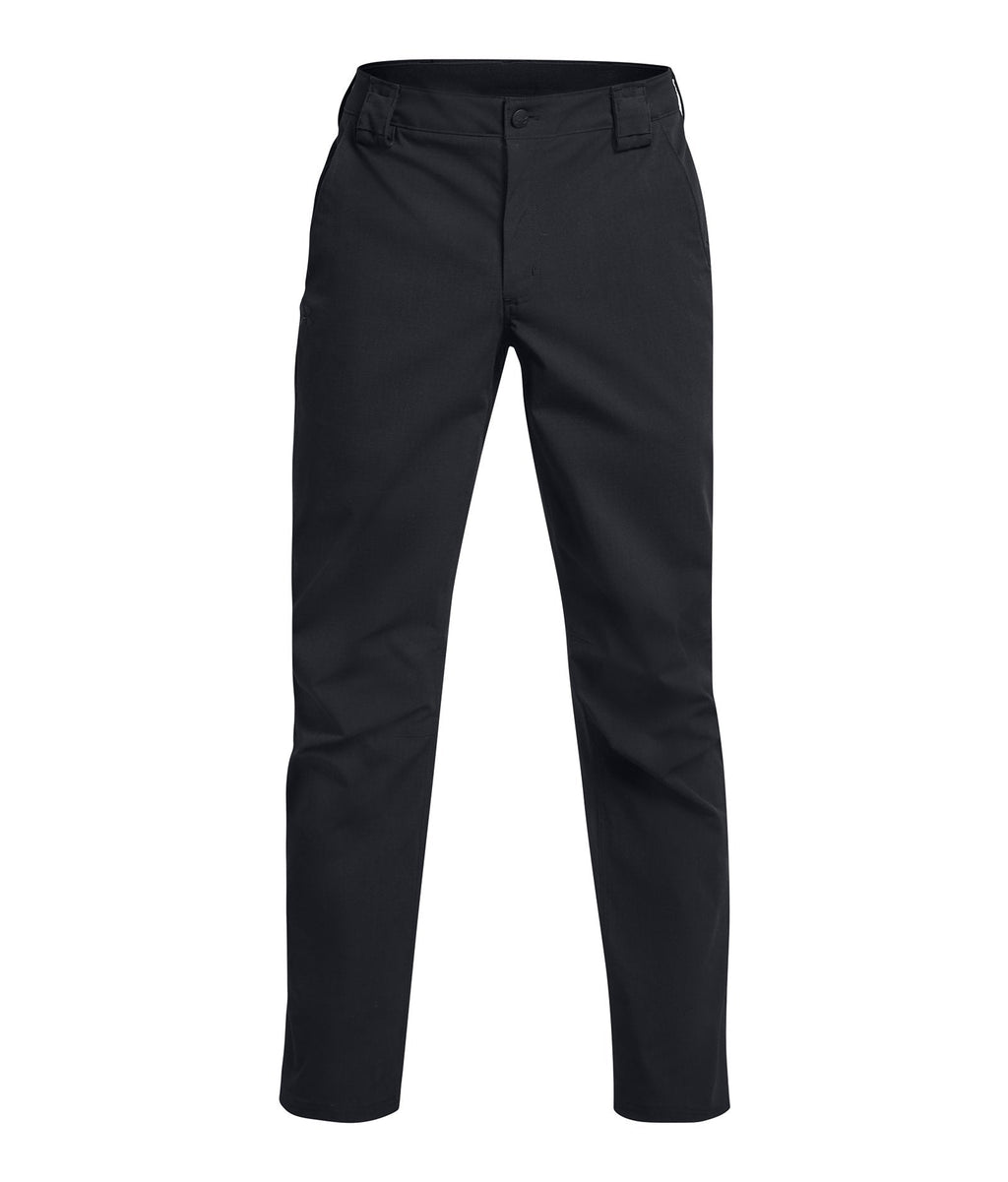 UA Tactical Elite Men's Flat Front Pants - Black