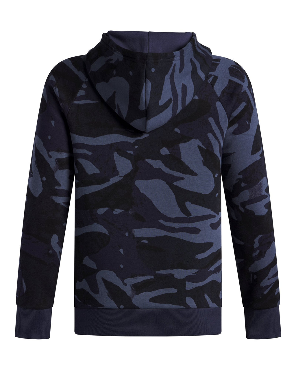 UA Rival Fleece Printed Boys' Hoodie - Blue